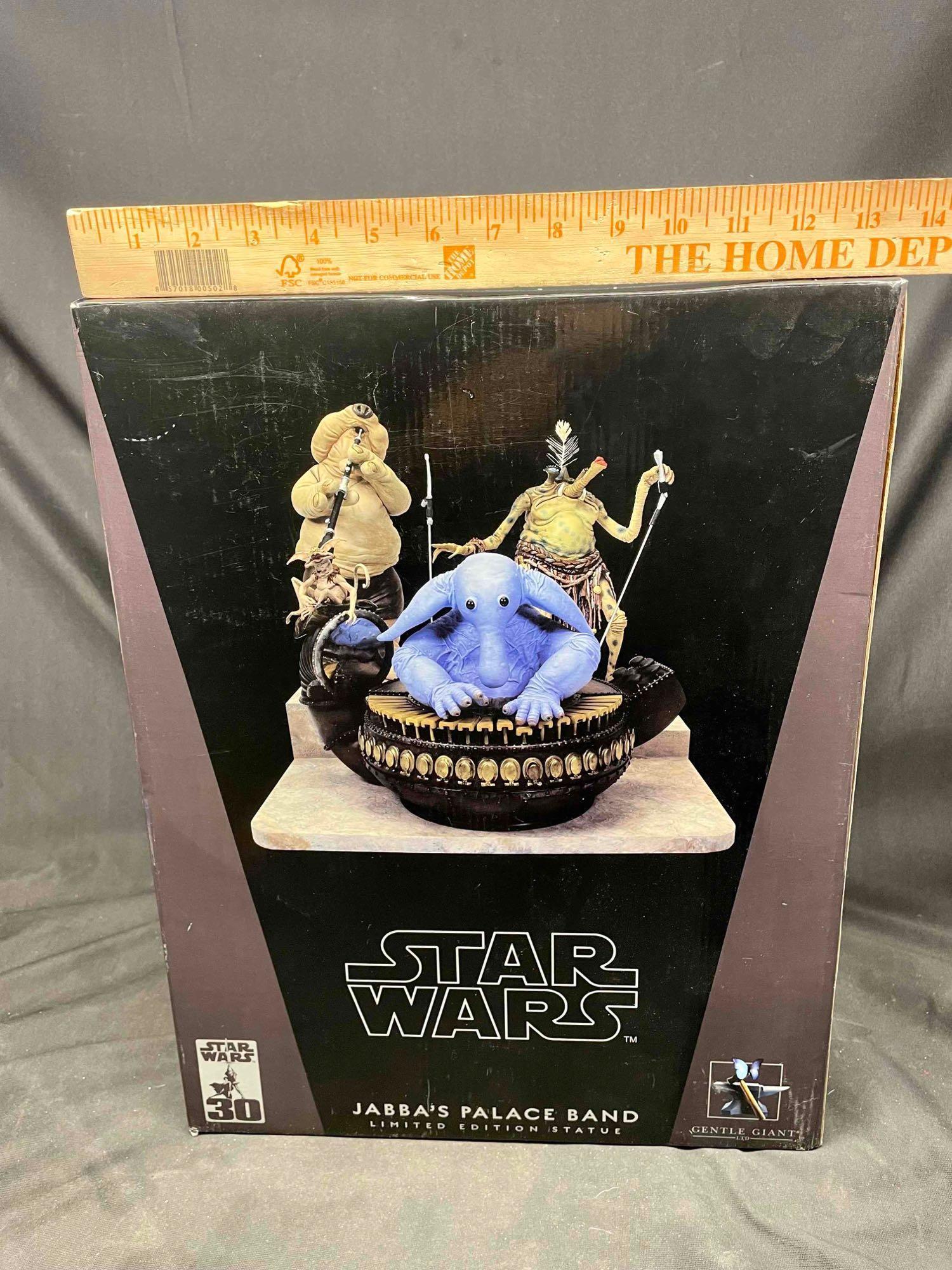 Gentle Giant Star Wars Jabba's Palace Band Statue Sy Snootles Max Rebo Band No 88 of 2500