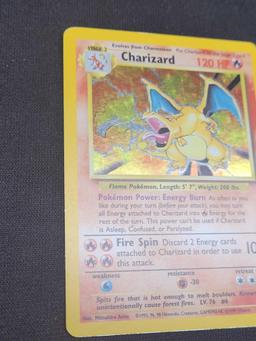 Base Set Holo Charizard WOTC Pokemon Cards