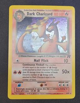 Team Rocket Holo Dark Charizard WOTC Pokemon Card