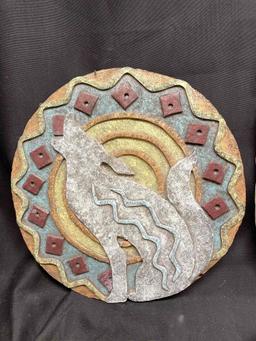 Western and Native American Art. Danbury Mint Plates. Normal Rockwell, Garfield