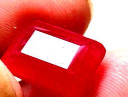 Blood Red Ruby Earth Mined Huge 11.40 Ct Aaa Quality Gemstone Beautiful Color Nice Cut