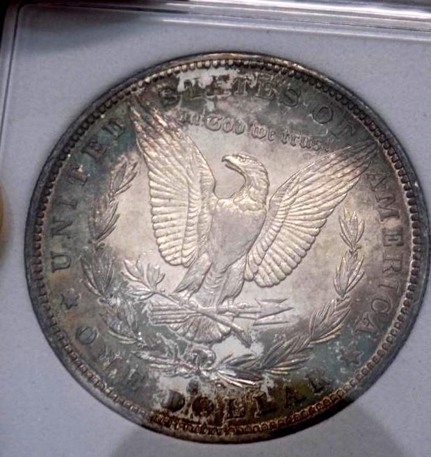 Morgan Silver Dollar 1884 S Gem Bu Rainbow Monster Rare Coin Stunning Original Ms+++++++