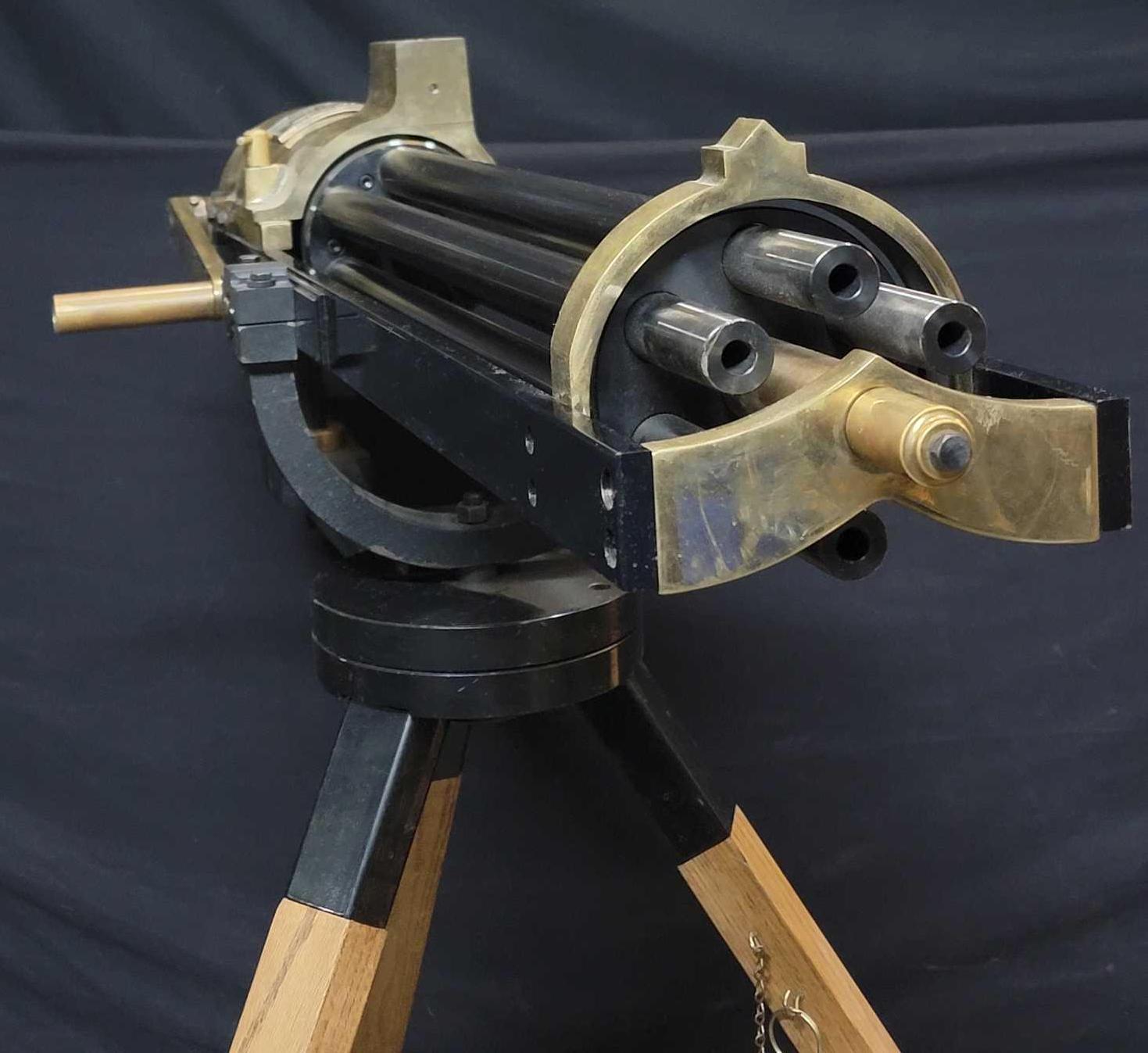 Gatling Battery Gun Co. 1862 Black Powder Gatling Gun Full-Size Reproduction