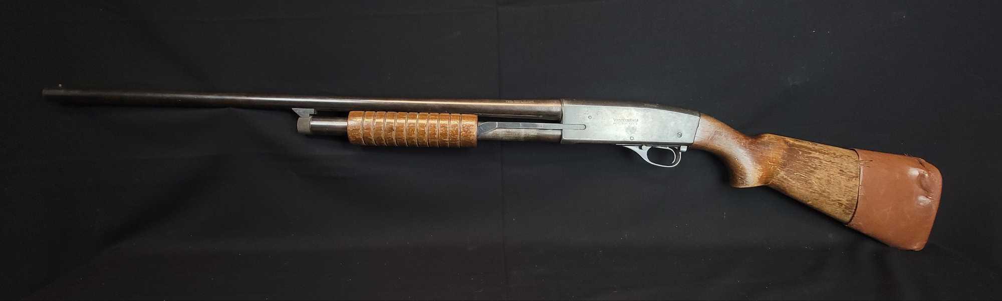 Western Field Model XNH565R, 12 GA. Pump Action Shotgun