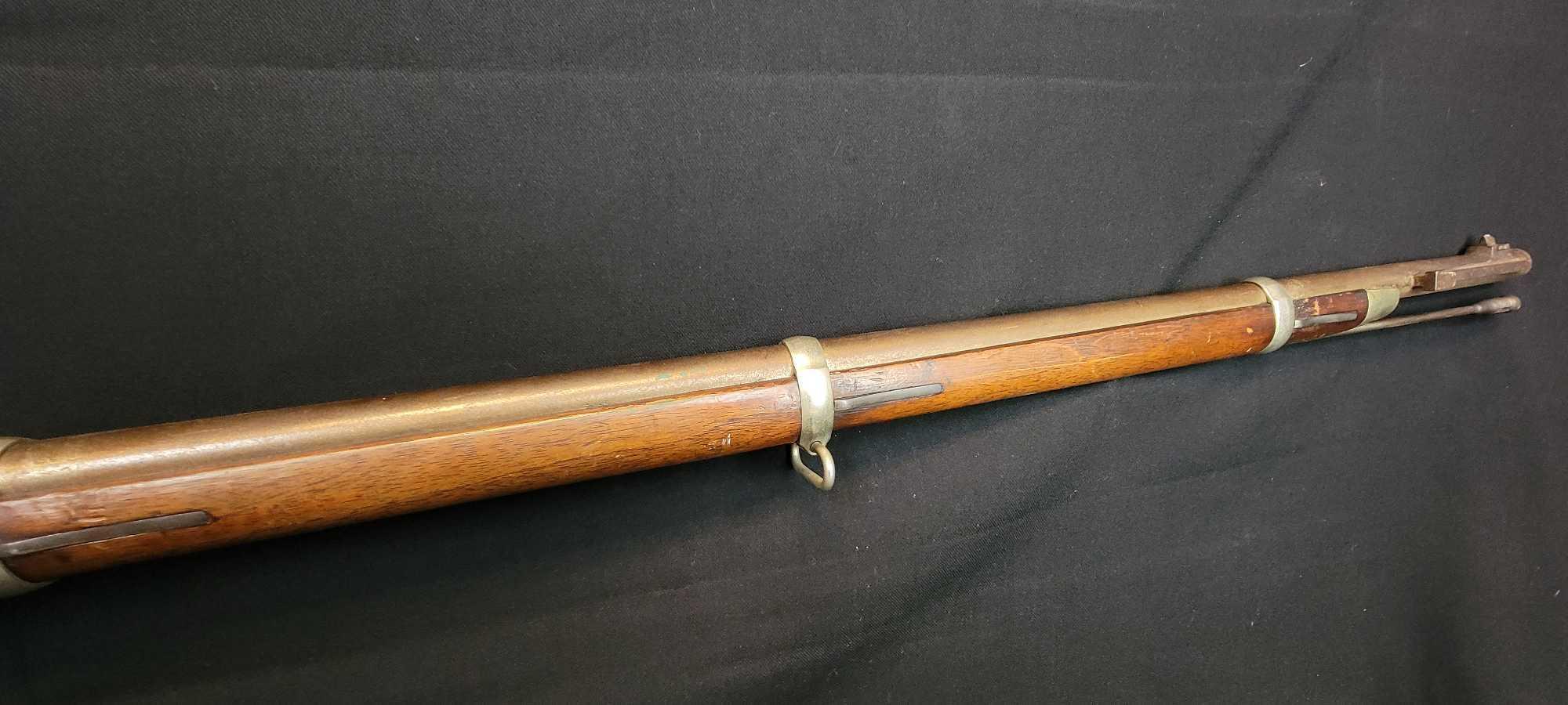 KJ...BENHAVNS TOIHUUS M1867/96 Remington Rolling Block Infantry Rifle Dated 1875