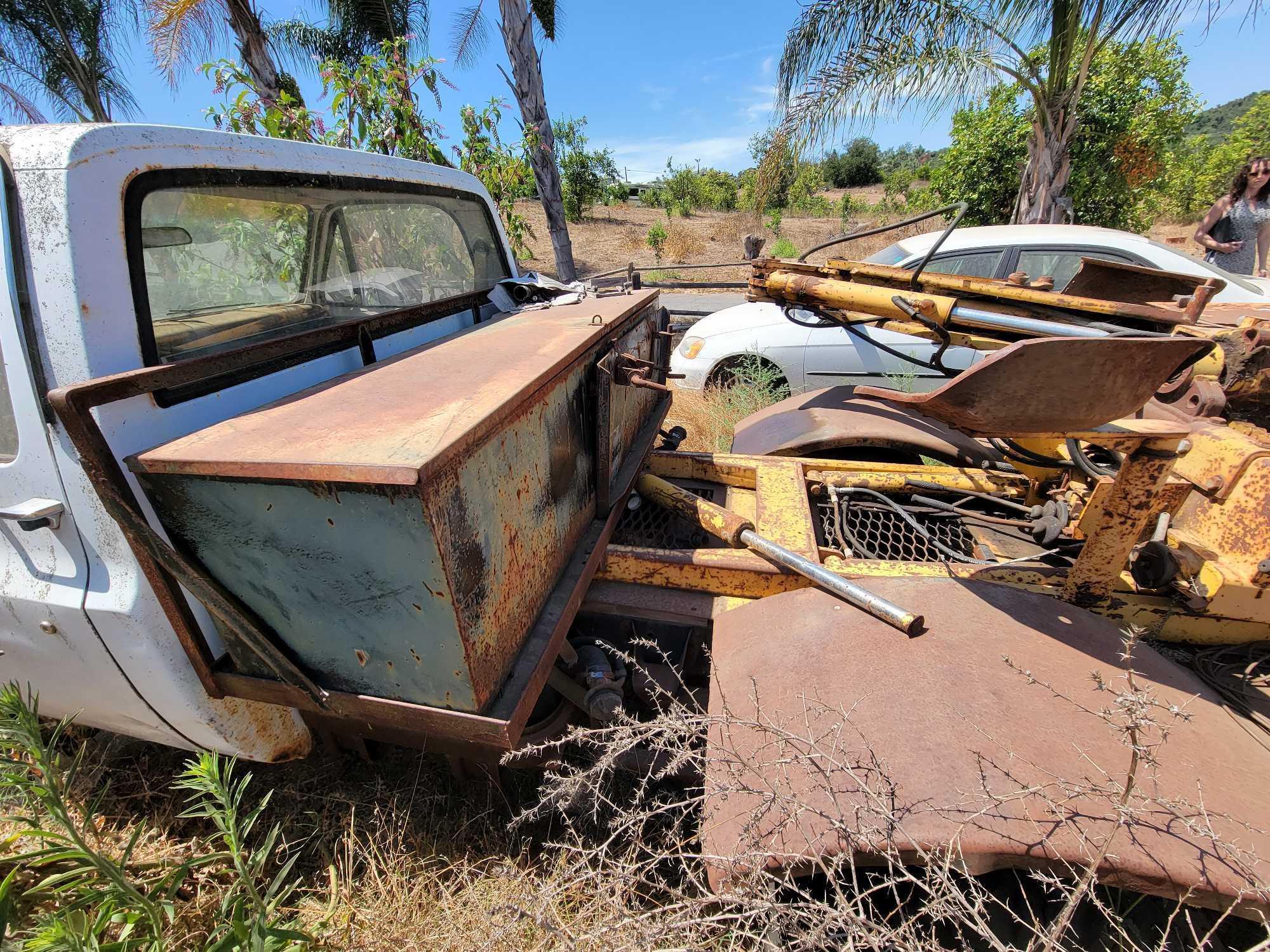 1982 Backhoe Chevrolet C30 Work Truck