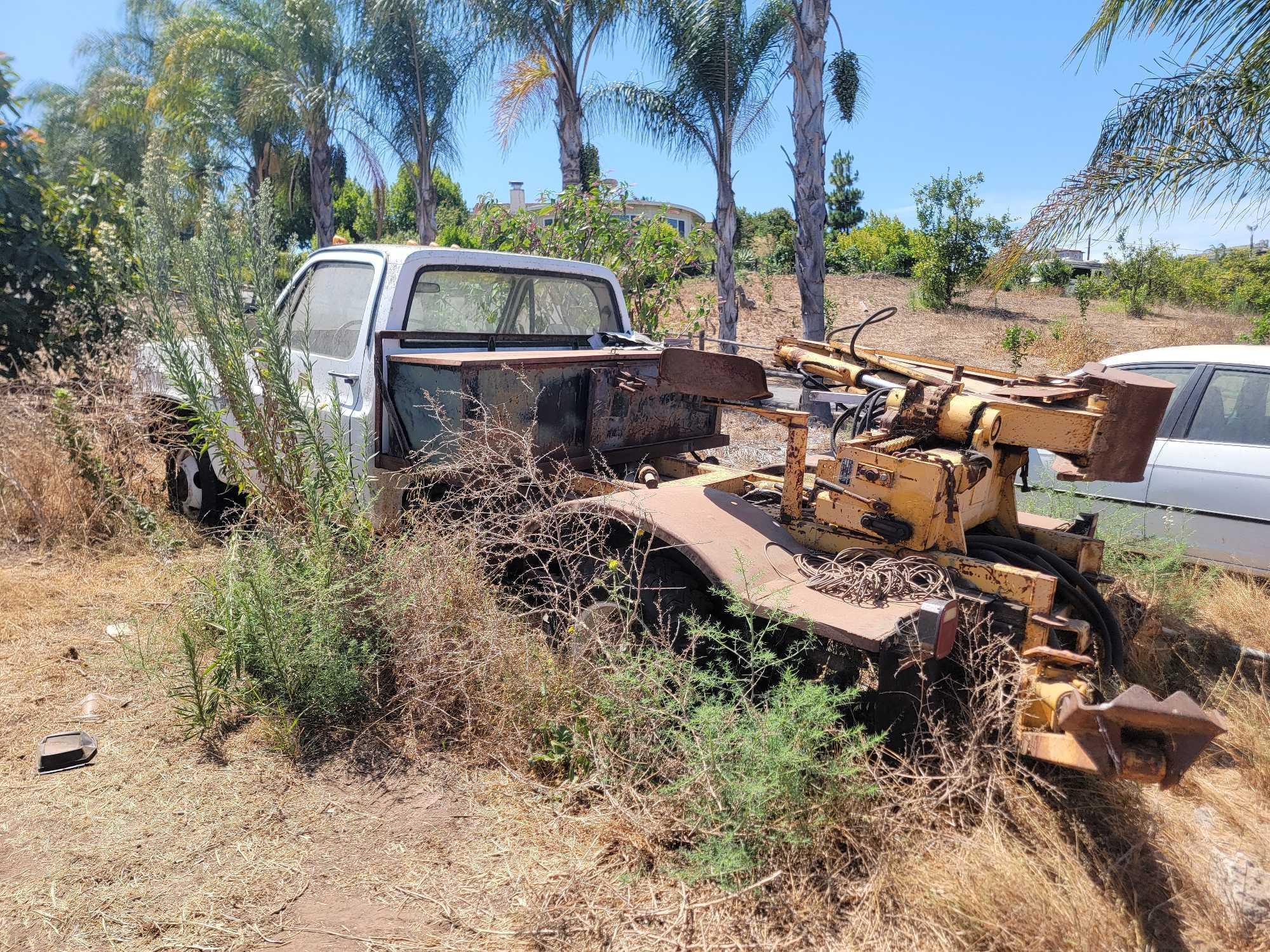 1982 Backhoe Chevrolet C30 Work Truck