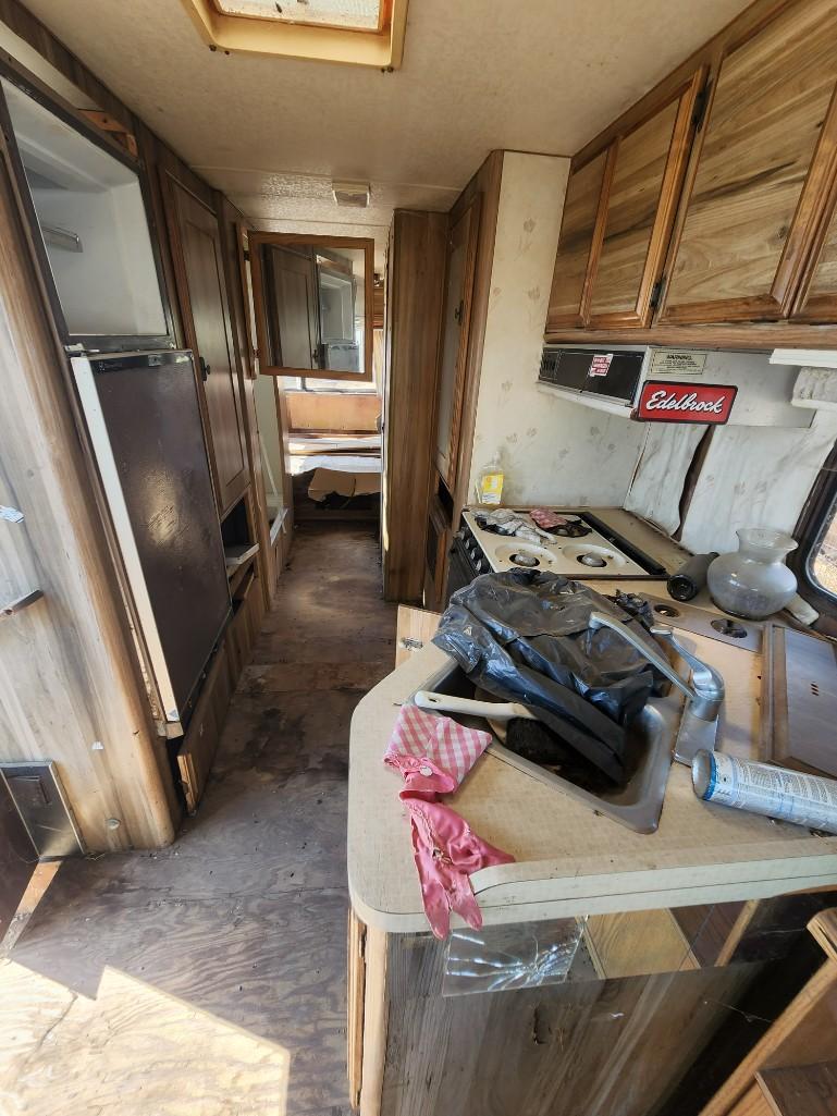 1984 Fleetwood P30 Gutted RV Shell