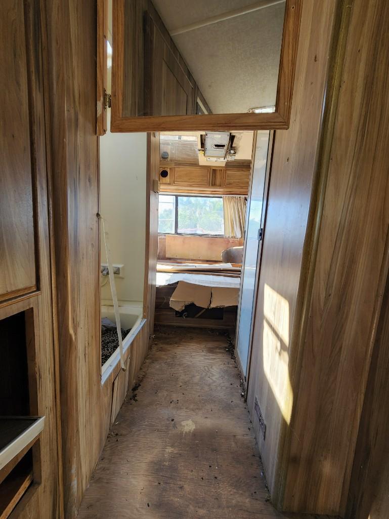 1984 Fleetwood P30 Gutted RV Shell