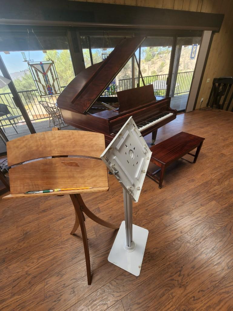 conover piano with bench x2 music stands Buyer must remove all