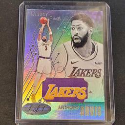 1 Of 1 Custom Anthony Davis Basketball Jersey Card