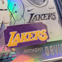 1 Of 1 Custom Anthony Davis Basketball Jersey Card