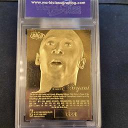 96-97 23k gold Fleer Flair Showcase Kobe Bryant WCG 10