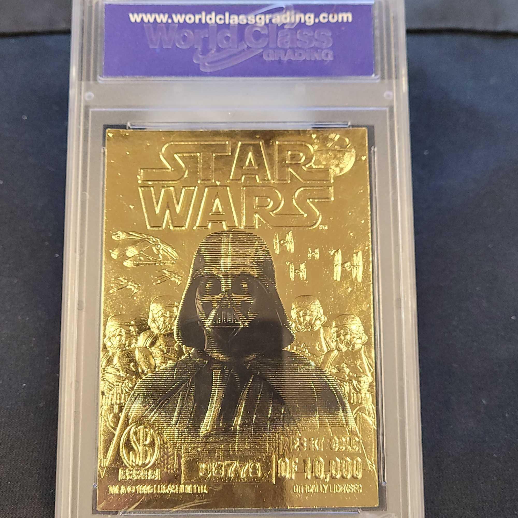 96 Score Board 23kt Gold Obi-Wan Kenobi WCG 10