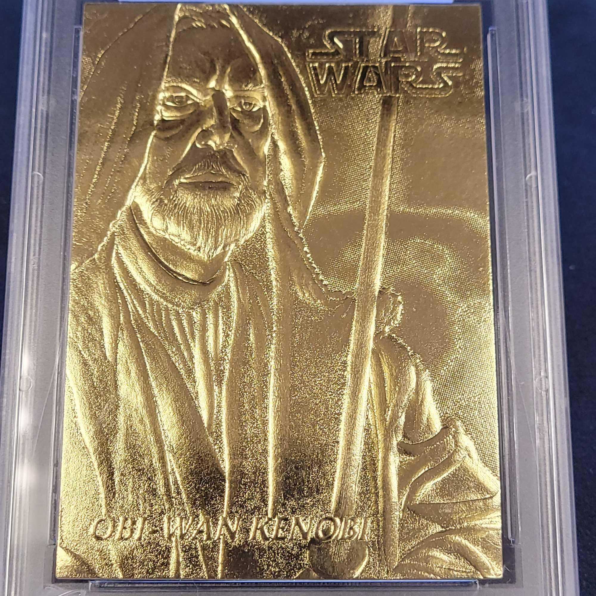 96 Score Board 23kt Gold Obi-Wan Kenobi WCG 10