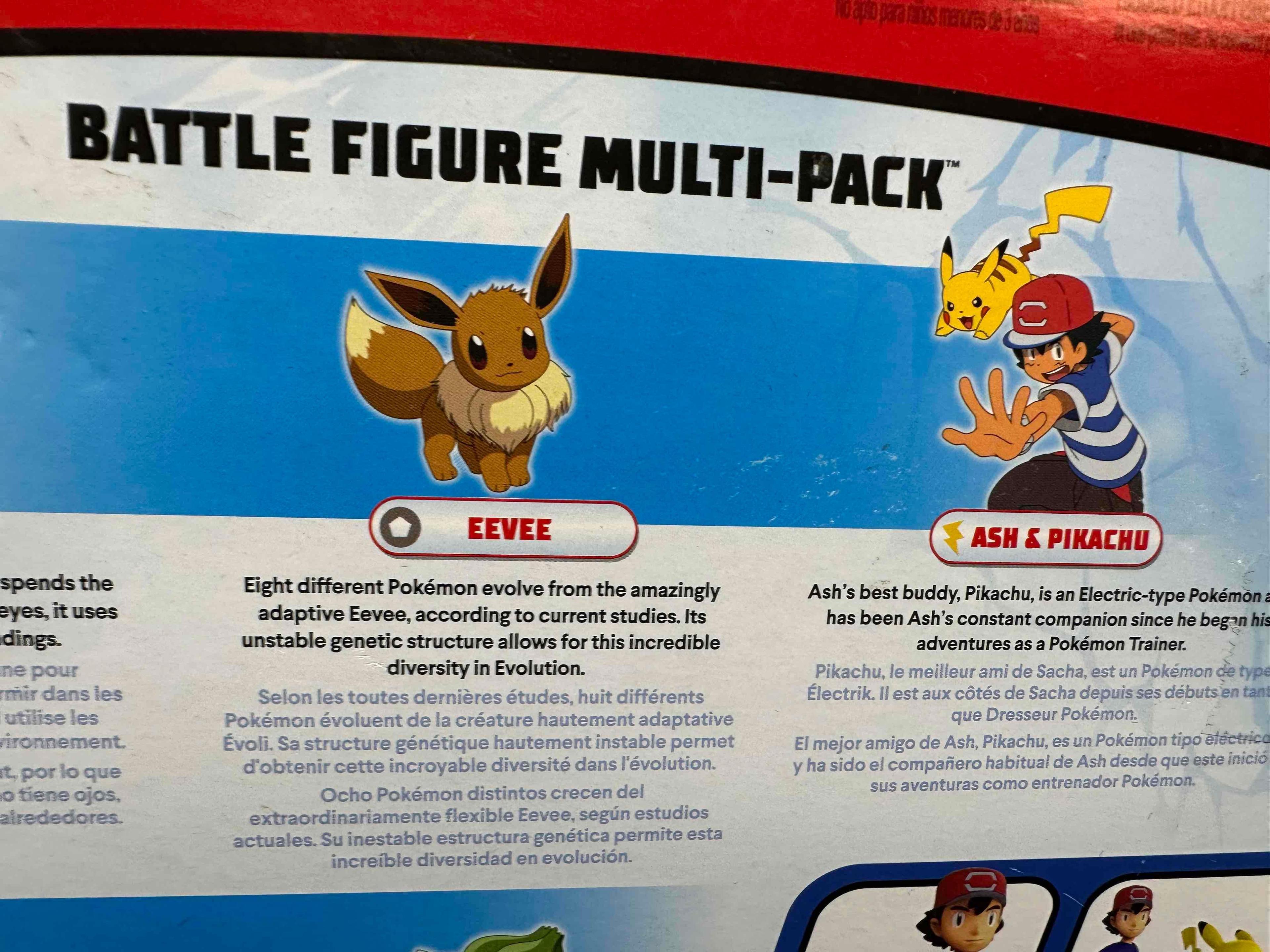 Rare Pokemon Battle Figure Multi Pack Action Figures 2018 Nintendo Creatures Inc