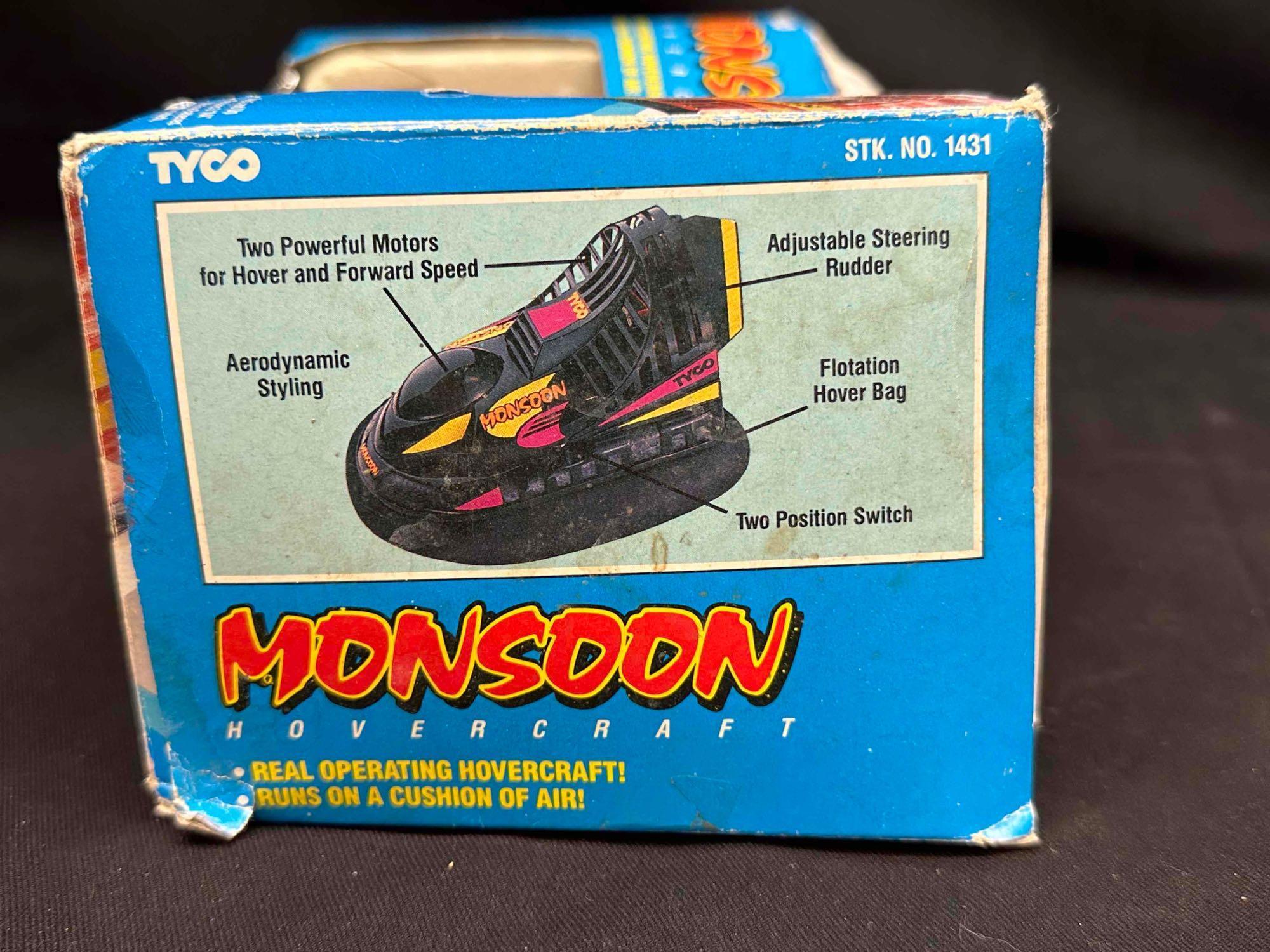 Tyco Monsoon Hovercraft and Boat Model