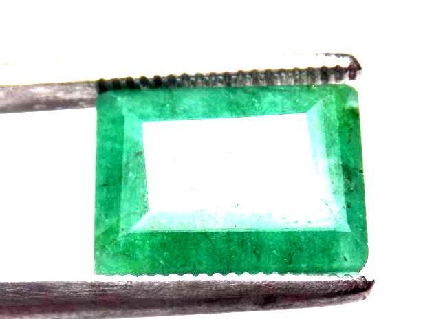 Emerald Columbian green 11.70 ct earth mined gem stunning color