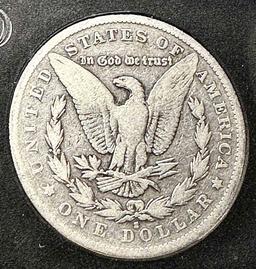 San Francisco 1880 Morgan Silver Dollar. Tests as Genuine