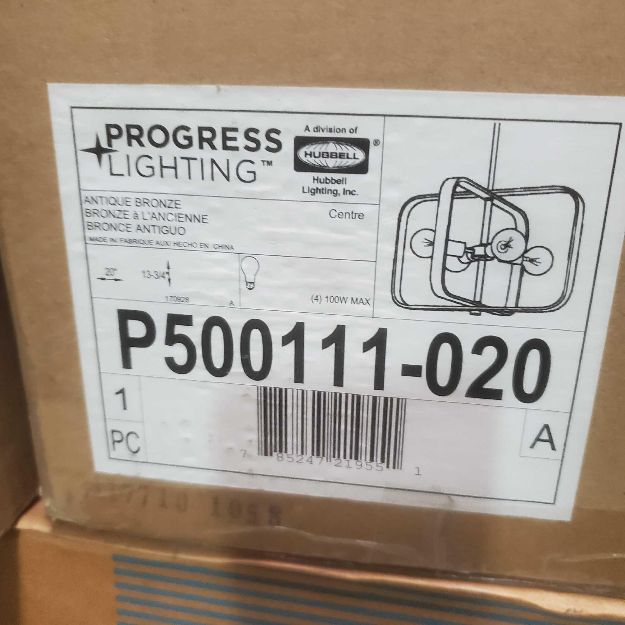 Pallet of hanging lighting NIB