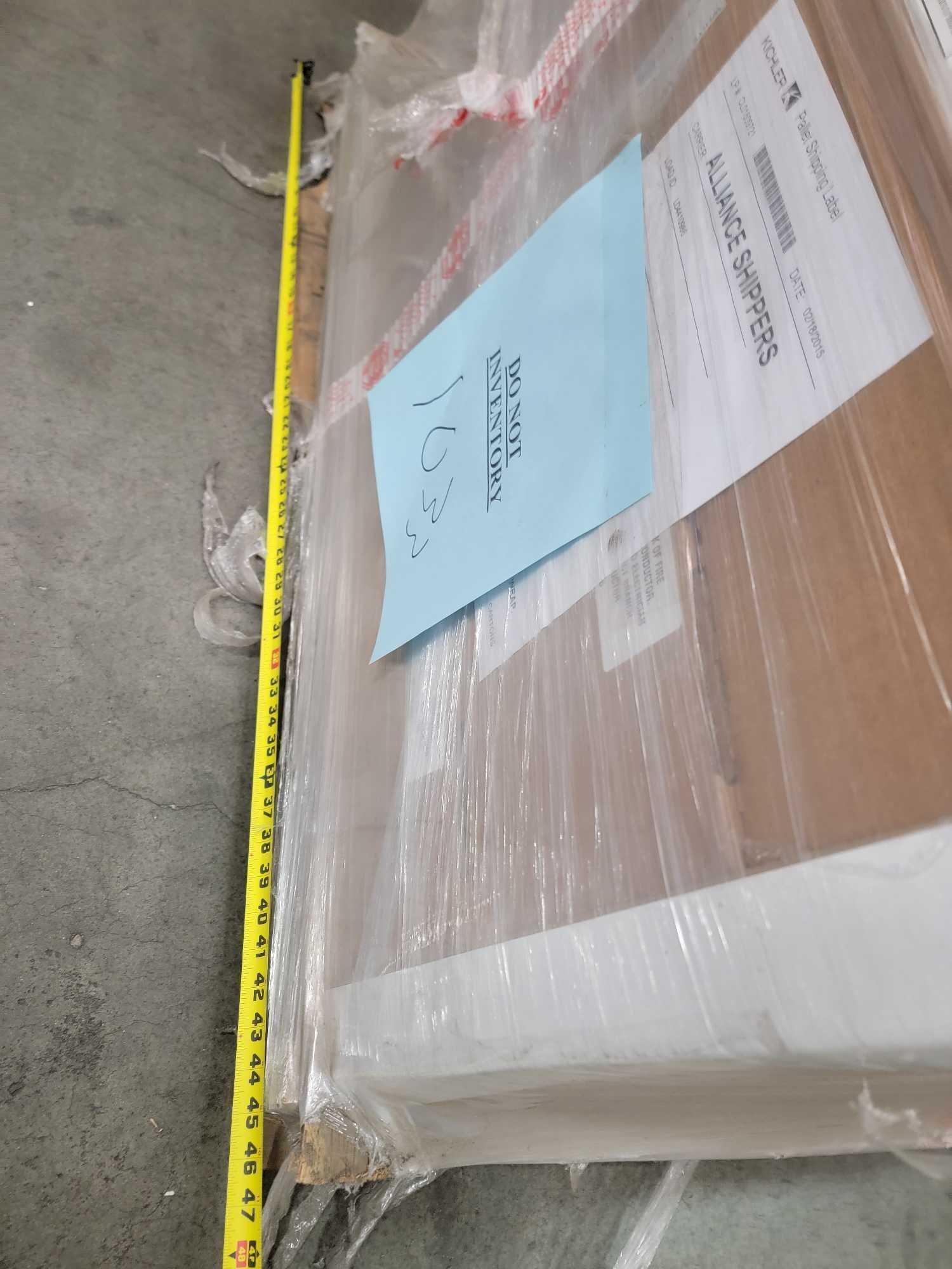 Pallet of Overstock Lighting, Kichler Lamps + Ballasts, Fixtures, 4 Light Chrome