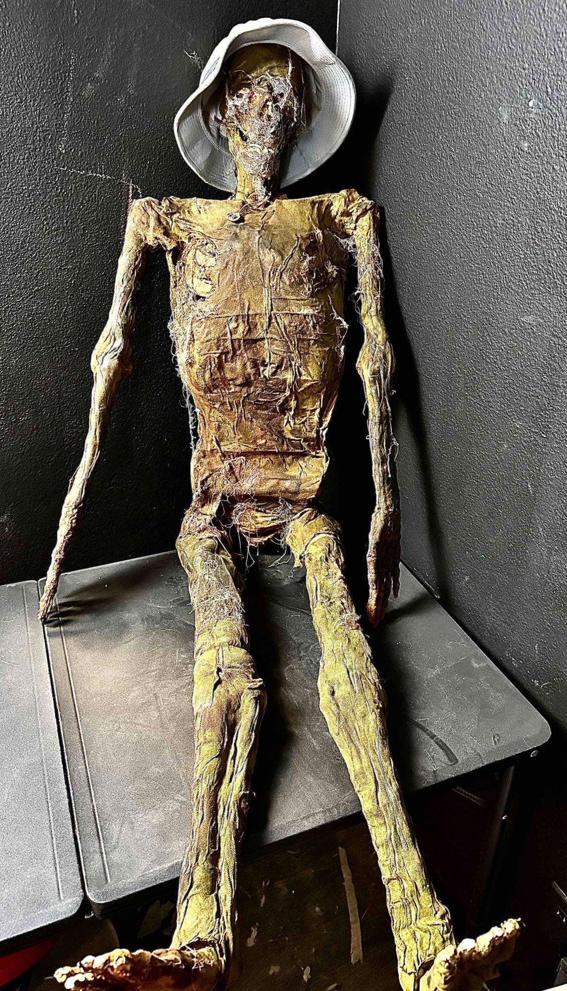 Life Size Realistic Rotting Human Corpse Prop. For Halloween, Film, more