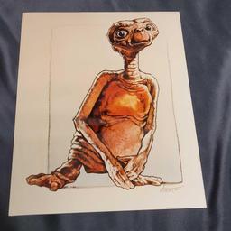 E.T Prints Negatives Movie poster