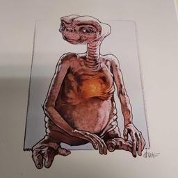 E.T Prints Negatives Movie poster