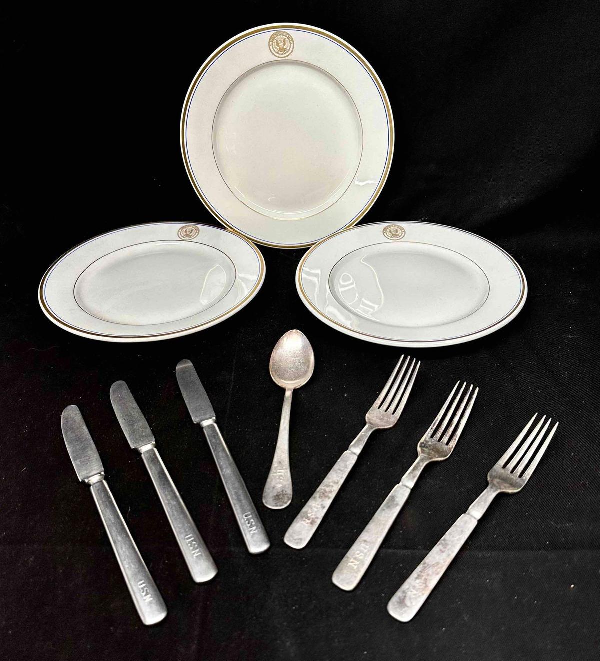 WW1 United States Naval Officer Dinnerware / China