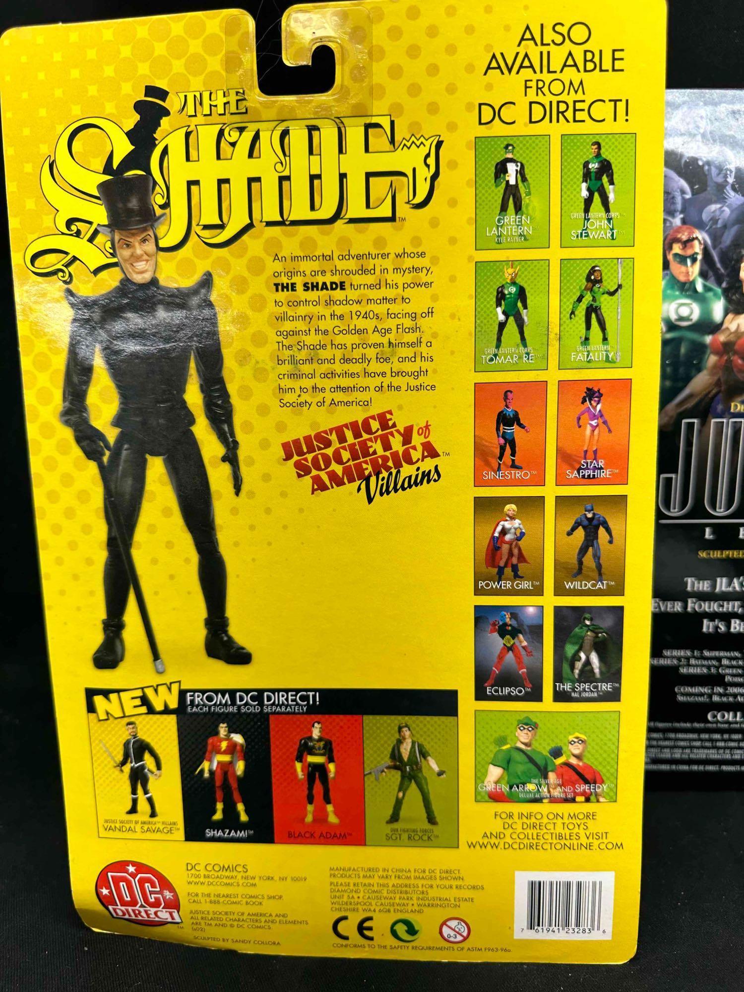 Early DC Direct Action Figures. MOC Justice League Wonder Woman. Green Lantern Black Canary more