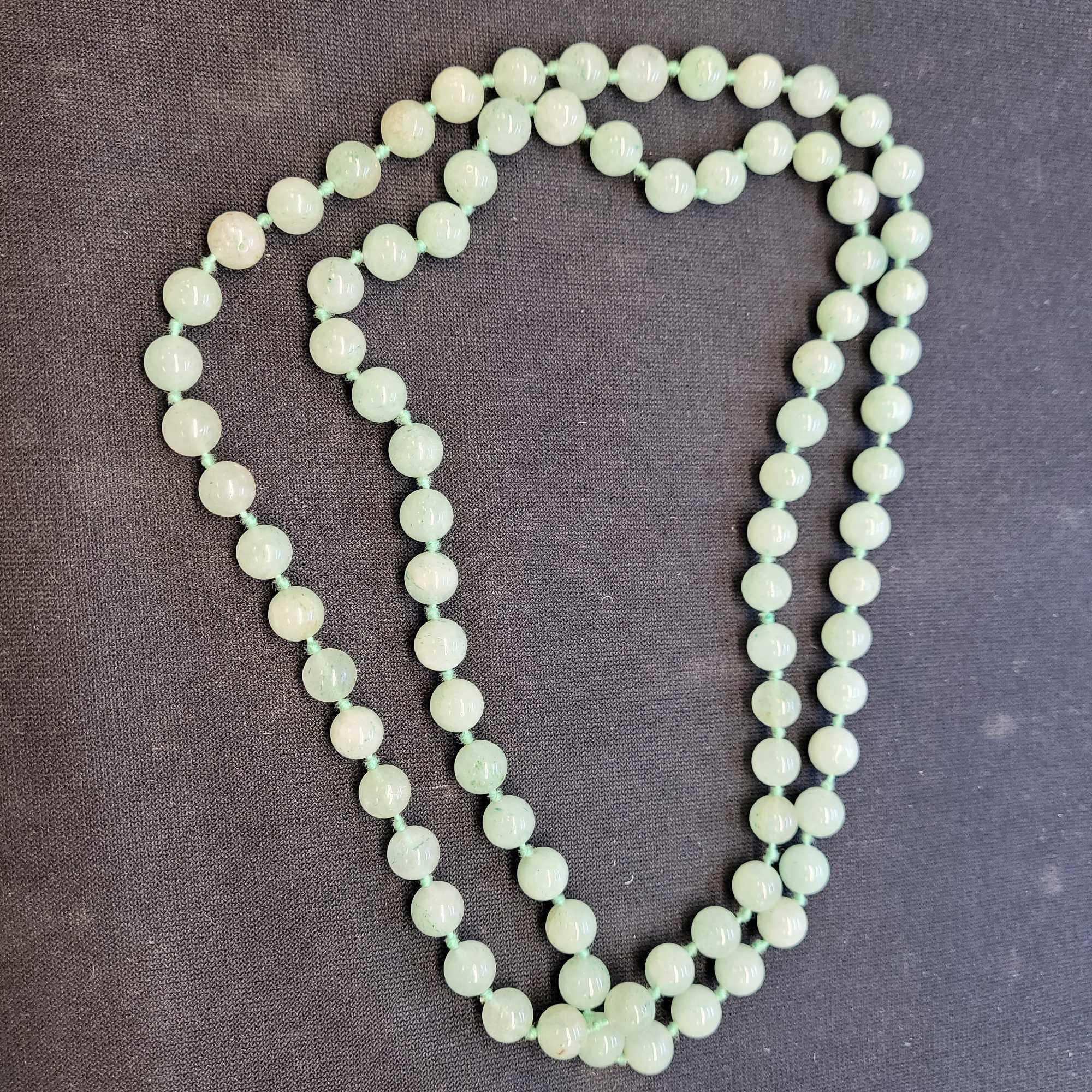 Jade Bead Necklace