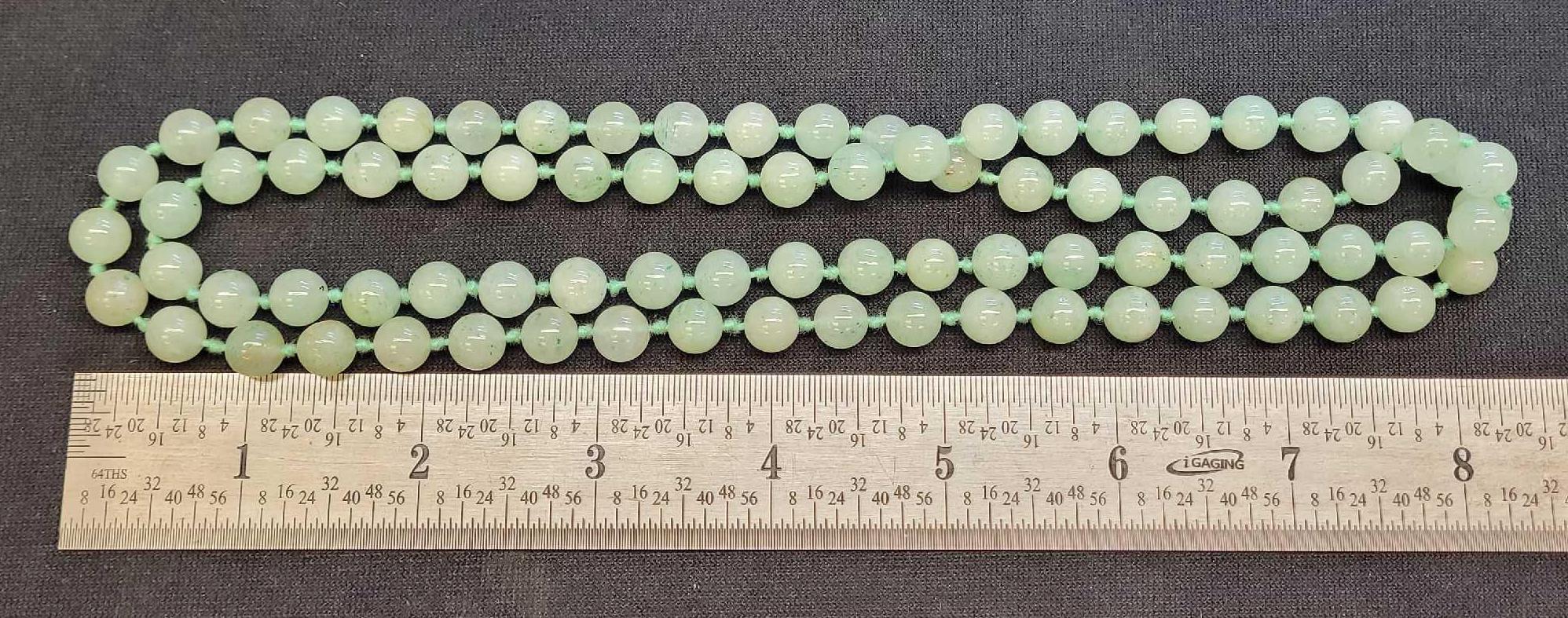 Jade Bead Necklace