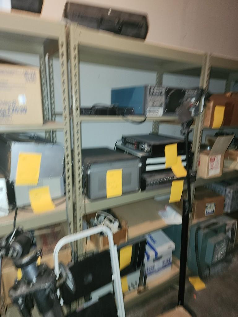 30ft x 10ft Unit Electronics Storage Some unopened Boxes. Marantz, ikegami, Reel to Reels, Tools etc