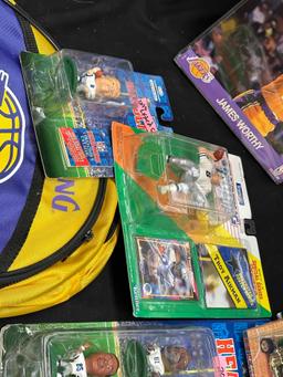 Large Lot of Sports Collectibles. SLUs, Hot Wheels, Books, Photo plaques more