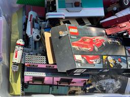 Massive 50lb 4.5 Foot Bin of Lego Sets and Figures Star Wars, Baby Yoda, Racing Cars, Alien more