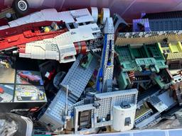 Massive 50lb 4.5 Foot Bin of Lego Sets and Figures Star Wars, Baby Yoda, Racing Cars, Alien more