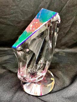 Crystal Profile by Michael Bokrosh III Cut and Polished Glass