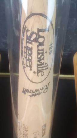 Louisville Slugger wooden bat W/Tony Gwynn engraved 2 plain bats