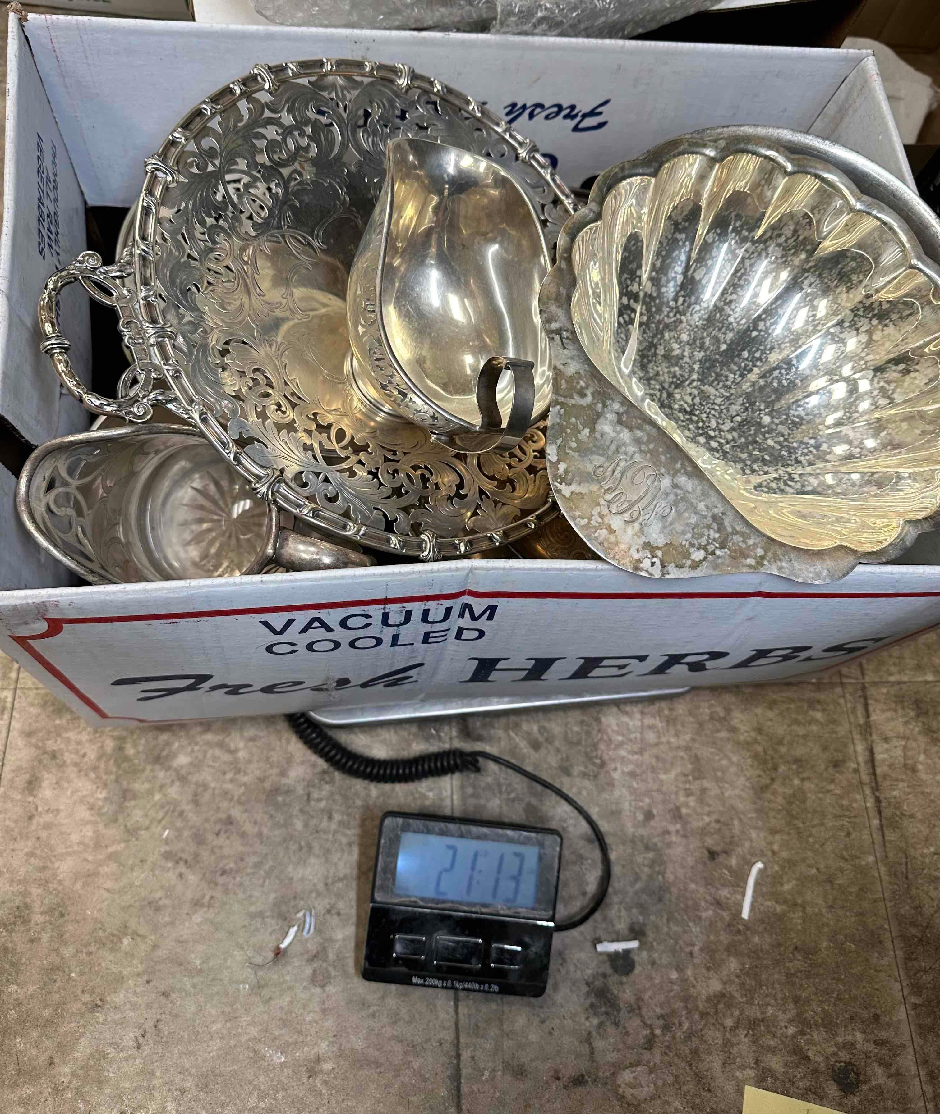 Sterling Silver and Some Plated Housewares La Pierre, IMSA MORE