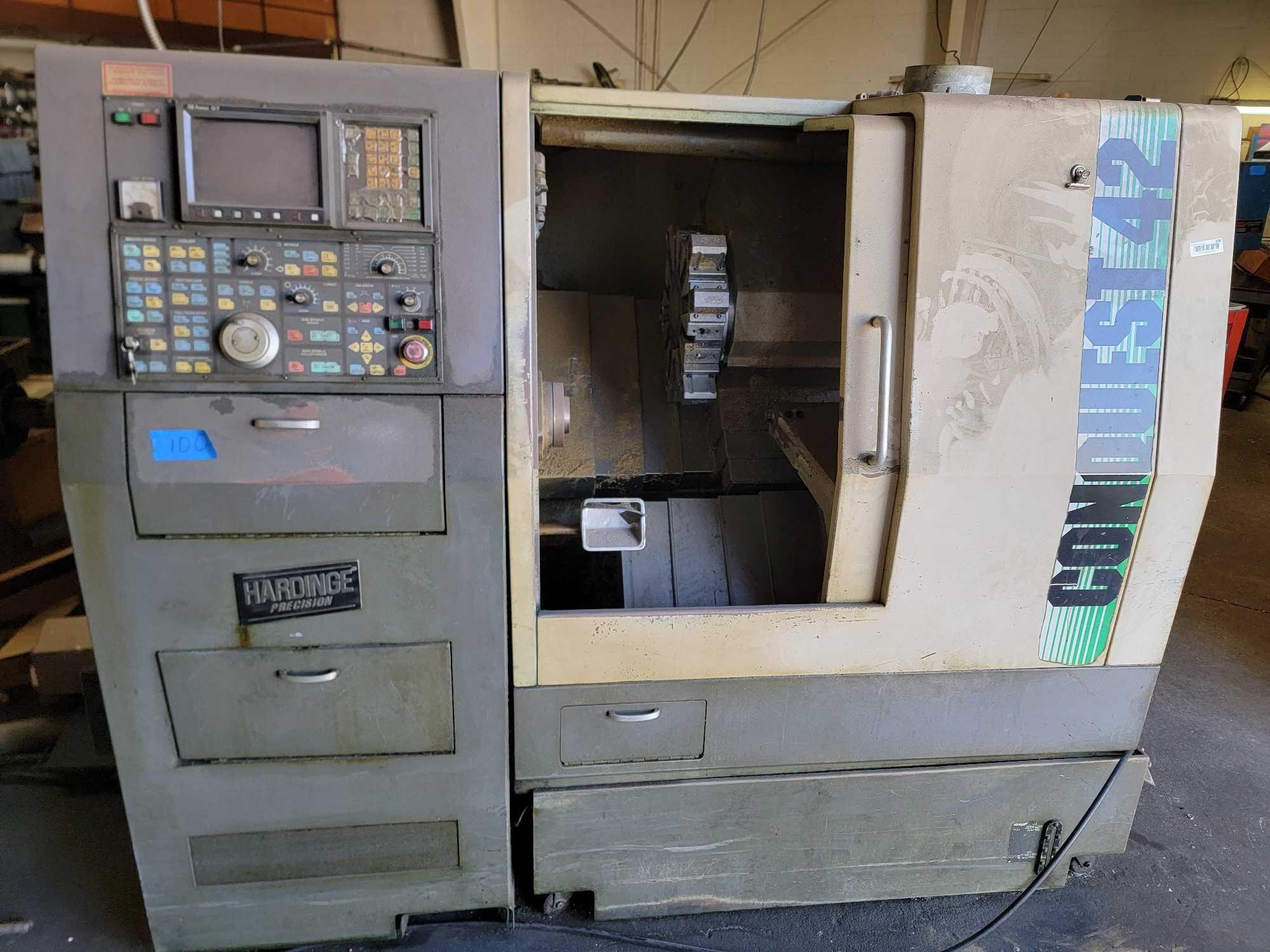 Conquest 42 CNC Turn Mill Hardinge CS-42 and documents