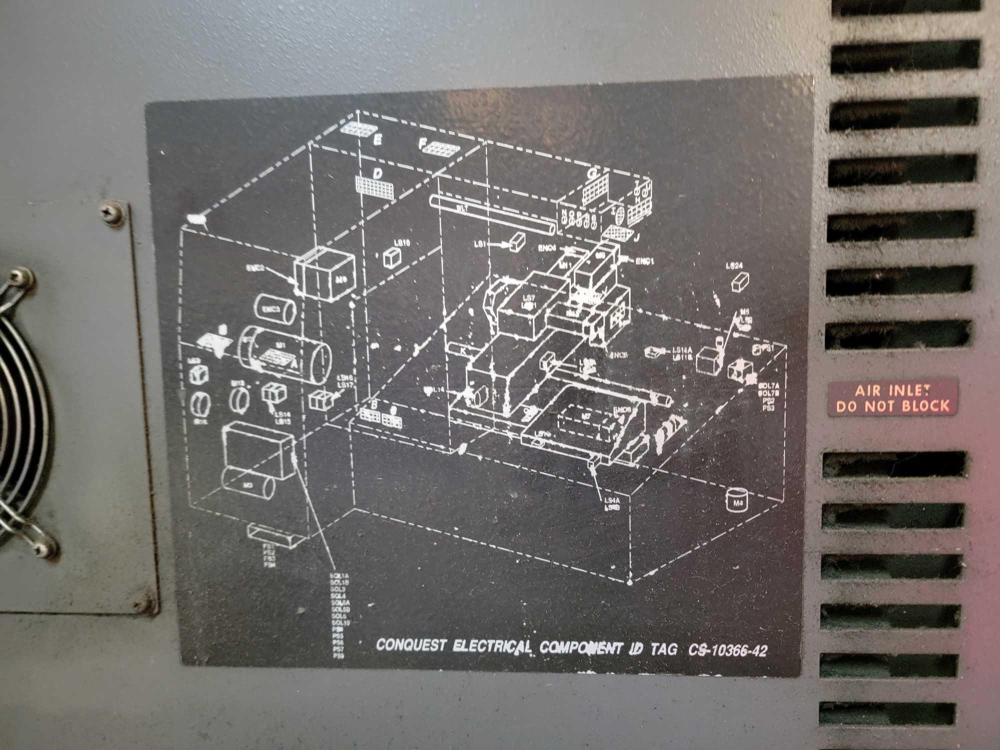 Conquest 42 CNC Turn Mill Hardinge CS-42 and documents