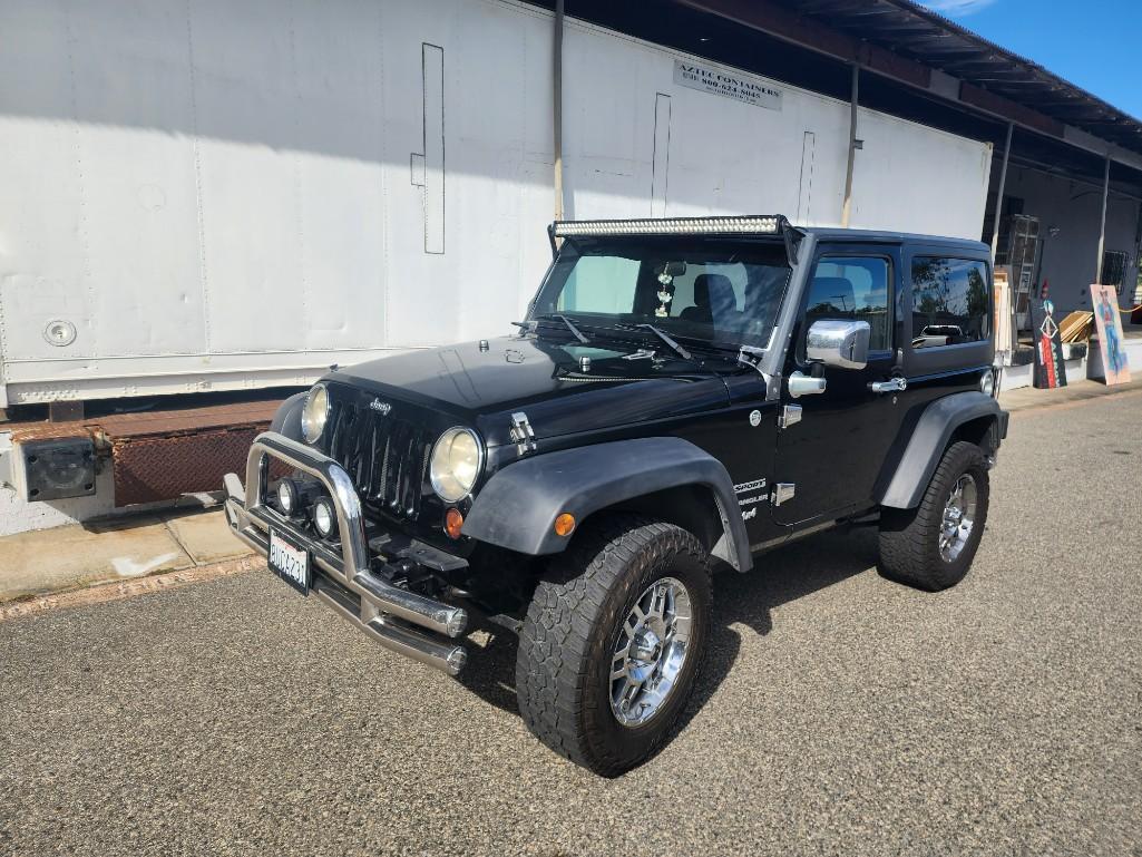 2012 Jeep Wrangler Sport 4x4 v6 3.6L 118k miles Smog cert runs great VIN 1C4AJWAG1CL155417