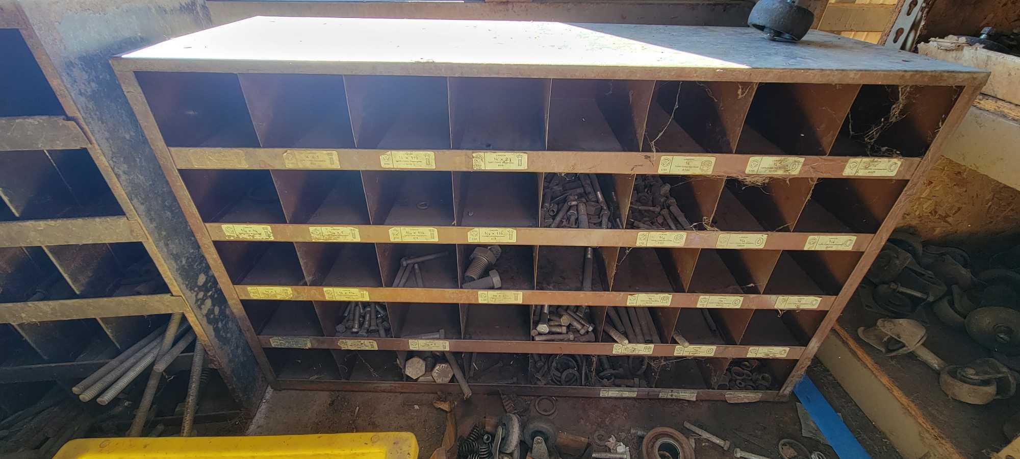Shelving Contents, Tons of Hydraulic Components, Seals and Gaskets, Materials