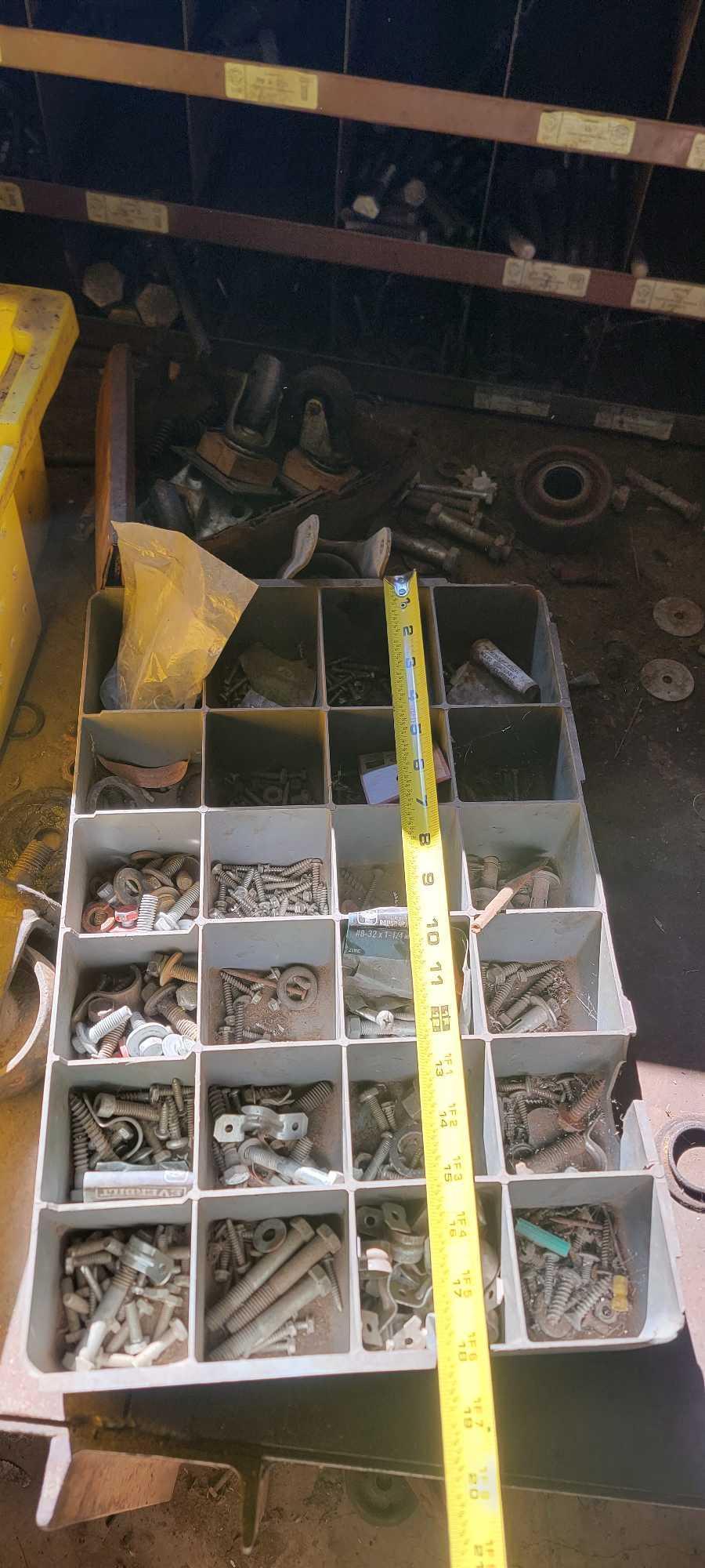 Shelving Contents, Tons of Hydraulic Components, Seals and Gaskets, Materials