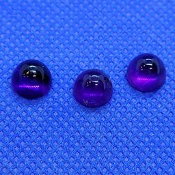 (3) Purple Amethyst Gemstone 7.615 ct