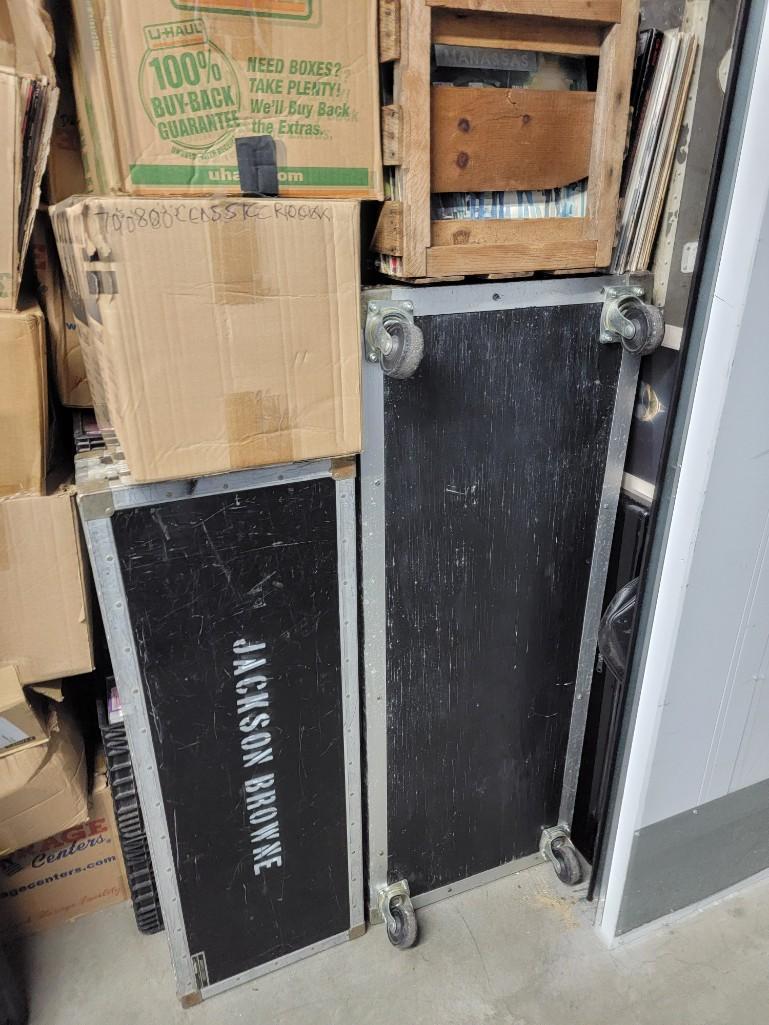 Buried Treasure - Storage Unit Packed!! Jackson Browne Kurzweil Organ Vintage Vinyl etc.