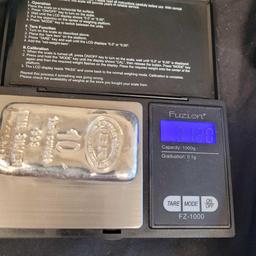 IGR 10 Troy Oz .999 fine silver bar