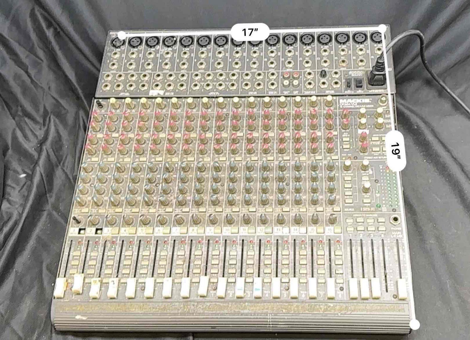 Mackie CR1604-VLZ 16 Channel Mic/Line Mixer