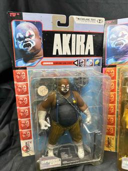 Japanese Anime Action Figures Akira, Kaiju, Big O. Bandai McFarlane