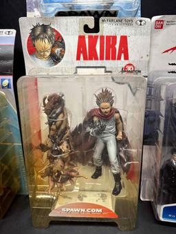 Japanese Anime Action Figures Akira, Kaiju, Big O. Bandai McFarlane